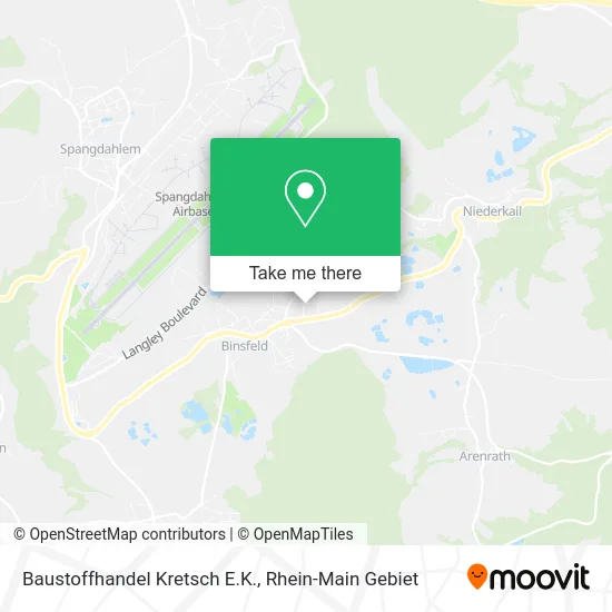 Карта Baustoffhandel Kretsch E.K.