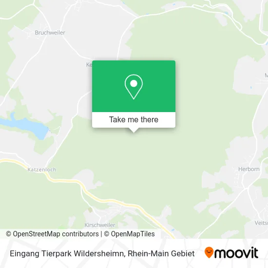 Карта Eingang Tierpark Wildersheimn