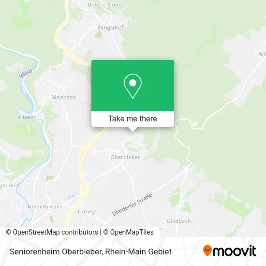 Карта Seniorenheim Oberbieber