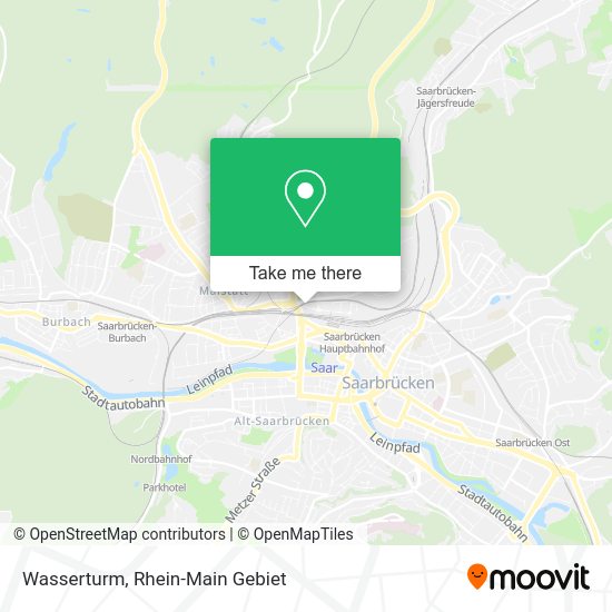 Wasserturm map