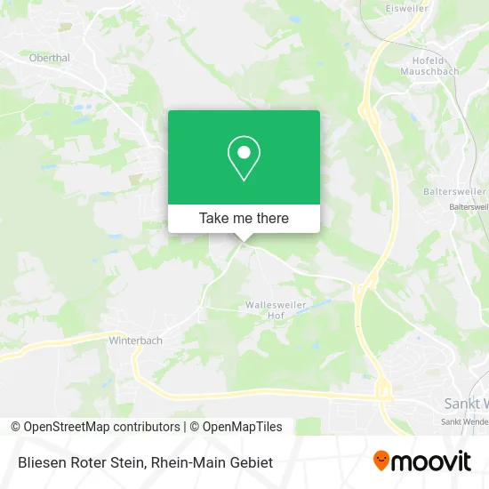 Карта Bliesen Roter Stein