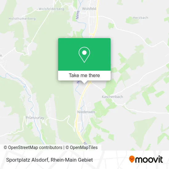 Карта Sportplatz Alsdorf