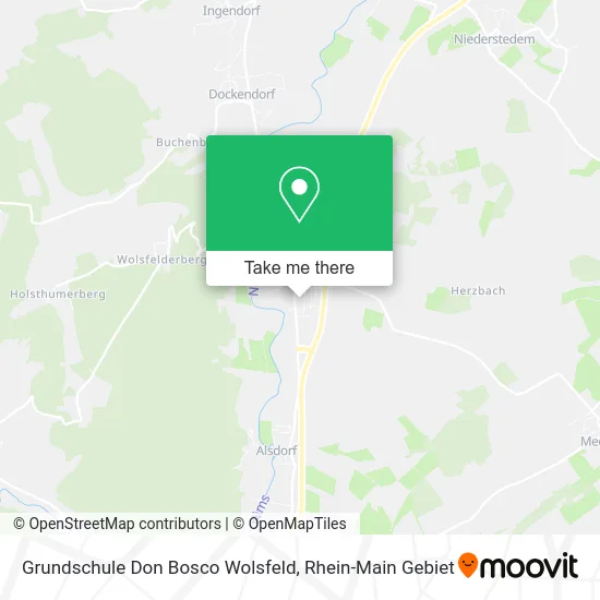 Карта Grundschule Don Bosco Wolsfeld