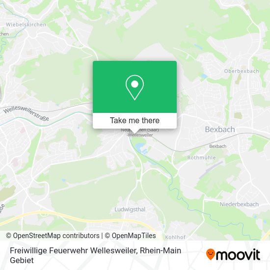 Карта Freiwillige Feuerwehr Wellesweiler