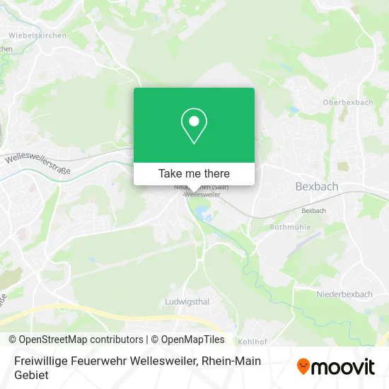 Карта Freiwillige Feuerwehr Wellesweiler