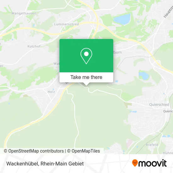 Карта Wackenhübel