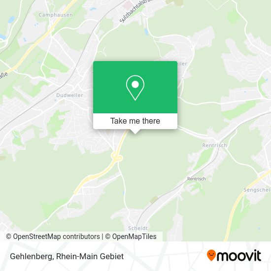 Карта Gehlenberg