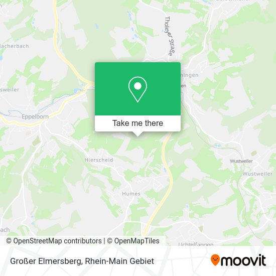 Карта Großer Elmersberg