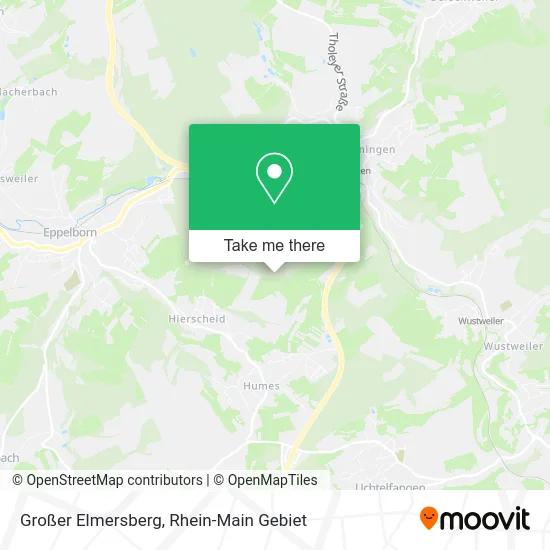 Карта Großer Elmersberg