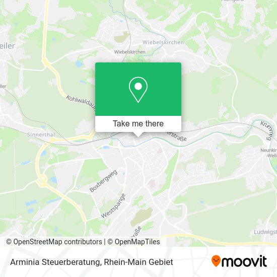 Карта Arminia Steuerberatung