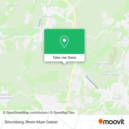 Карта Bitschberg