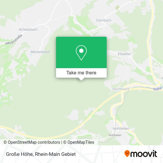 Карта Große Höhe