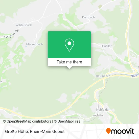 Карта Große Höhe