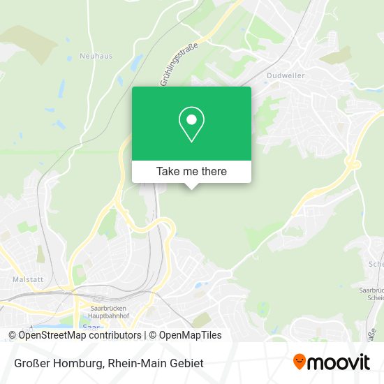 Карта Großer Homburg