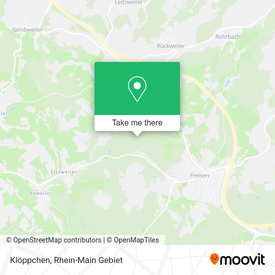 Карта Klöppchen