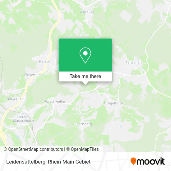 Карта Leidensattelberg