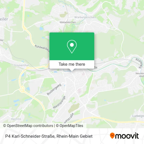 Карта P4 Karl-Schneider-Straße