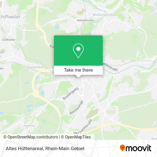 Карта Altes Hüttenareal
