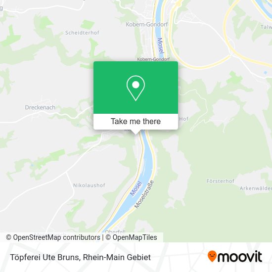 Карта Töpferei Ute Bruns
