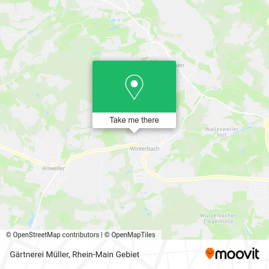 Карта Gärtnerei Müller