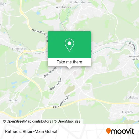 Rathaus map