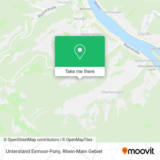 Карта Unterstand Exmoor-Pony