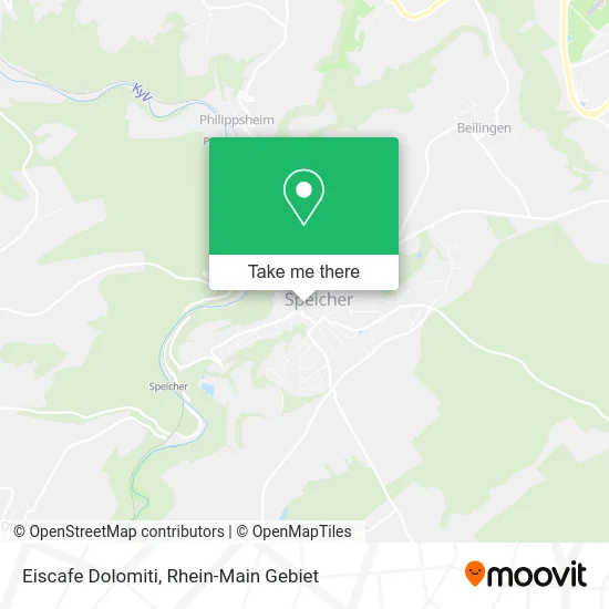 Карта Eiscafe Dolomiti