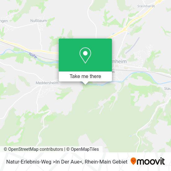 Карта Natur-Erlebnis-Weg >In Der Aue<