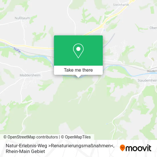 Карта Natur-Erlebnis-Weg >Renaturierungsmaßnahmen<