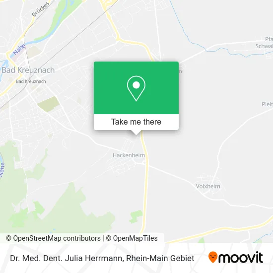 Dr. Med. Dent. Julia Herrmann map