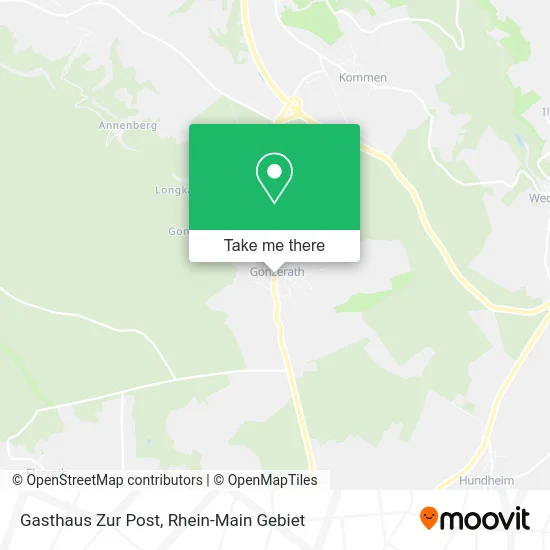 Карта Gasthaus Zur Post