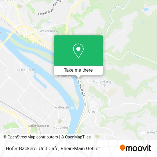 Карта Höfer Bäckerei Und Cafe