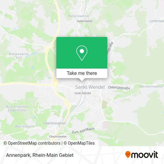 Карта Annenpark