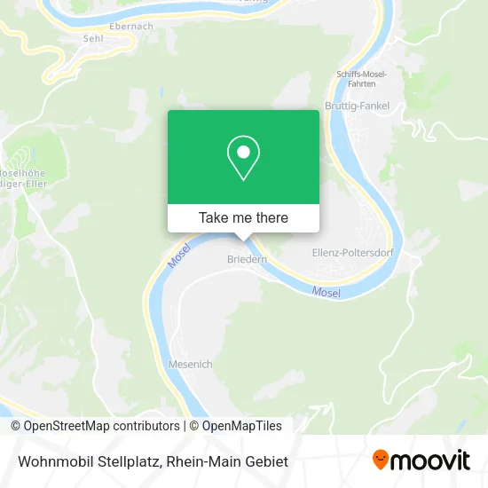 Карта Wohnmobil Stellplatz