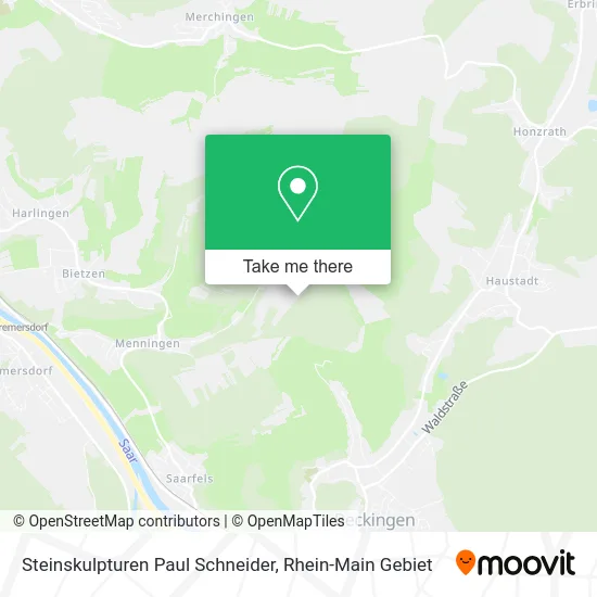 Карта Steinskulpturen Paul Schneider