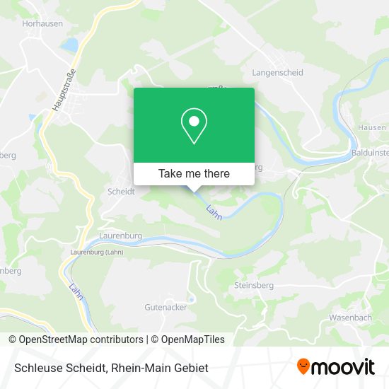 Карта Schleuse Scheidt