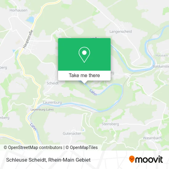 Карта Schleuse Scheidt