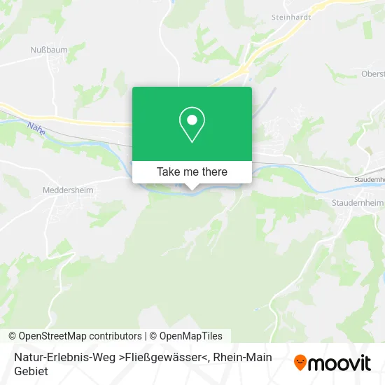 Карта Natur-Erlebnis-Weg >Fließgewässer<
