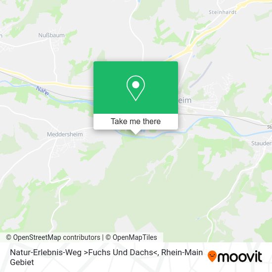 Карта Natur-Erlebnis-Weg >Fuchs Und Dachs<