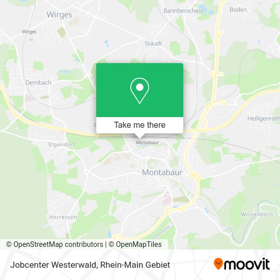 Карта Jobcenter Westerwald