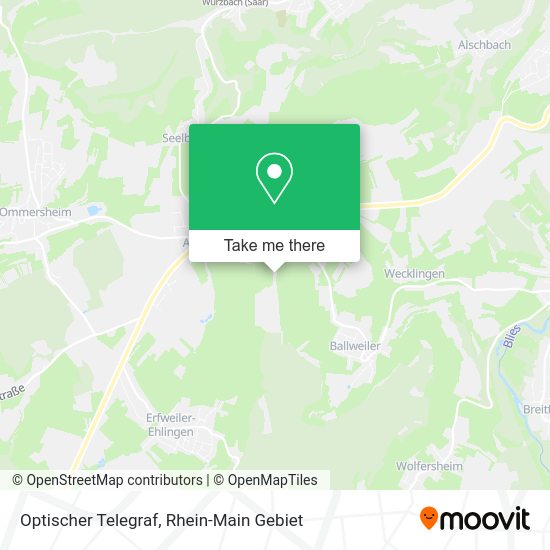 Карта Optischer Telegraf