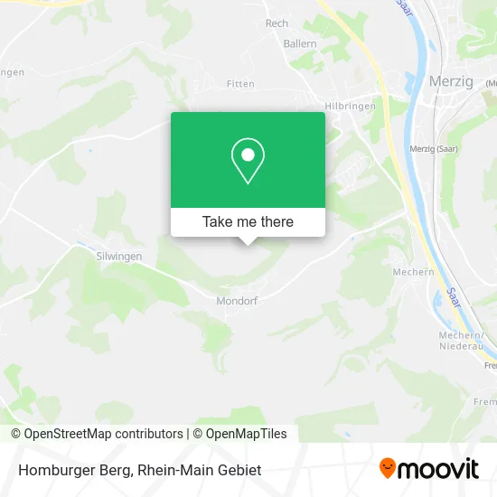 Карта Homburger Berg