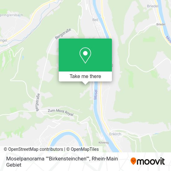 Карта Moselpanorama ""Birkensteinchen""