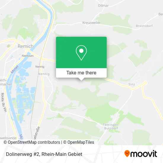 Карта Dolinenweg #2