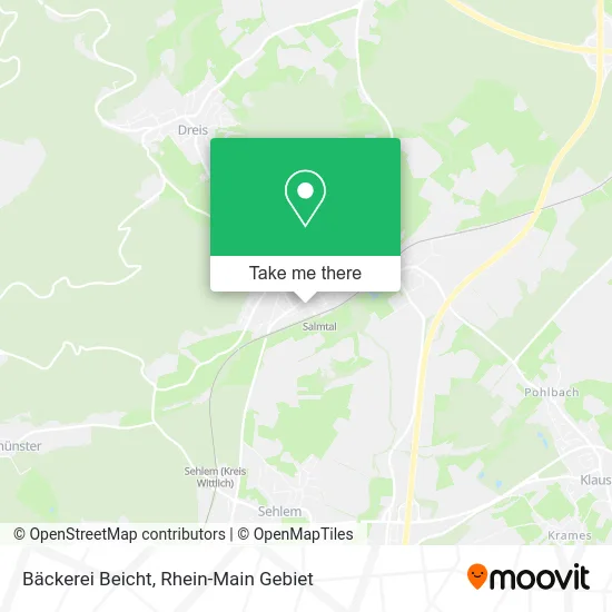 Карта Bäckerei Beicht