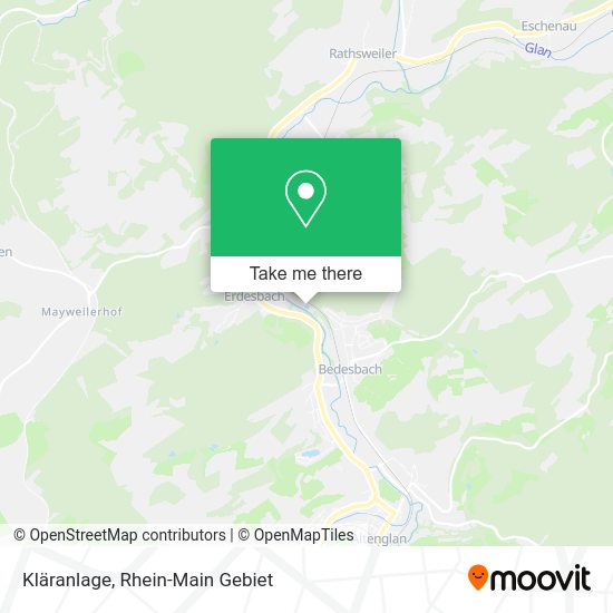 Карта Kläranlage