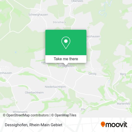Карта Dessighofen
