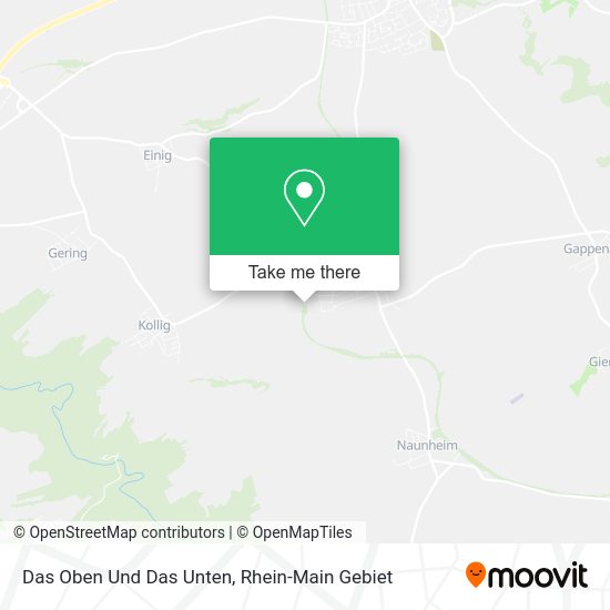 Карта Das Oben Und Das Unten