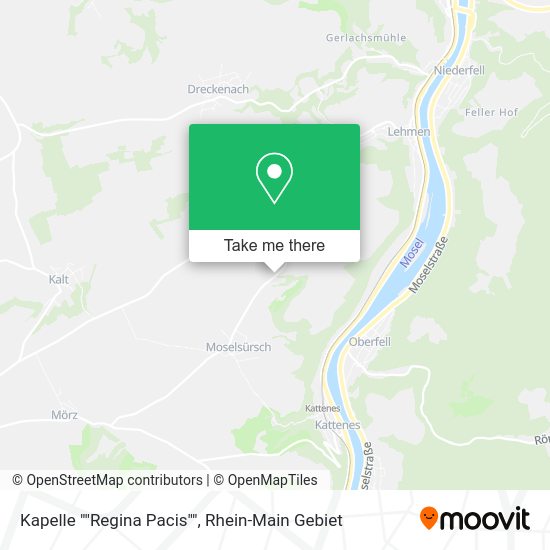 Карта Kapelle ""Regina Pacis""