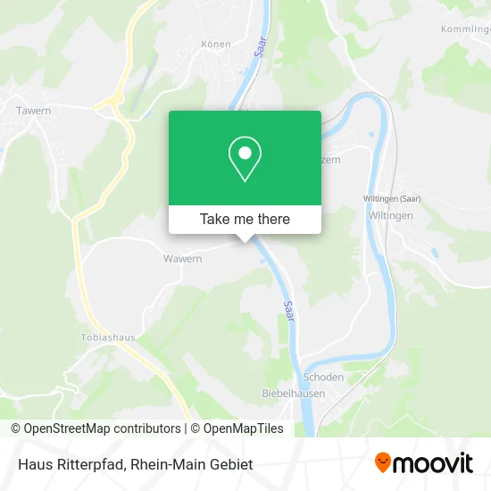 Карта Haus Ritterpfad